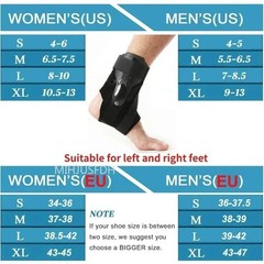 Ankle Brace for Sprained Ankle Support with Side Stabilizers for Women Men Ankle