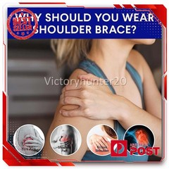 Right Shoulder Brace Compression Wrap for Injury Support Rotator Cuff