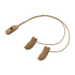 Hearing Aid Clip Cotton Protective Cover Coded Protector Sweatband with Clip