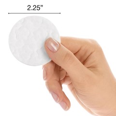 ForPro Professional Collection Premium Cotton Rounds, 100% Cotton, Non-Tearing,