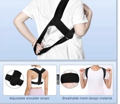 Back Straightener Posture Corrector Comfortable Shoulder Clavicle Adjustable New