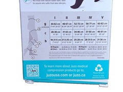 ⁠Juzo Basic 4411 Knee High Compression Socks 20-30 mmHg Size III Beige NIB⁠