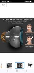 iBYWM Neck Stretcher and Posture Corrector for Women and Men, Cer