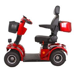 4-Wheel Mobility Scooter 500W 48V 20AH Battery Motor 360° Swivel Seat for Senior