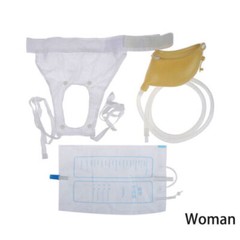 1000ml Female Portable Wearable Urinal Urine Bag Collector Toilet Women Travel