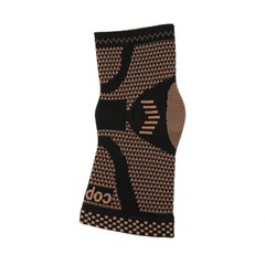 Copper Ankle Support Brace Compression Sleeve Socks Elastic Foot For Pain Relief