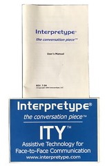 Interpretype ITY Translator English 2 Spanish TRANSLATION DEVICE „Lot Of 2“