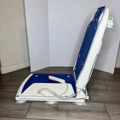 Jiecang Bath Lift Tub Seat Adjustable Chair JC35M3 w/ Hand Control & Charger EUC