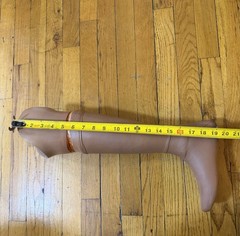 Womens Below The Knee Prosthetic Right Leg & Foot Pre-owned Free Shipping (8.5)