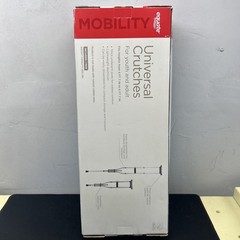 Equate Universal Crutches for Youth & Adult – Adjustable – IN BOX