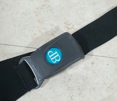 Quickie SR45 Tilt in Space Manual Wheelchair Lap/ Seat Belt