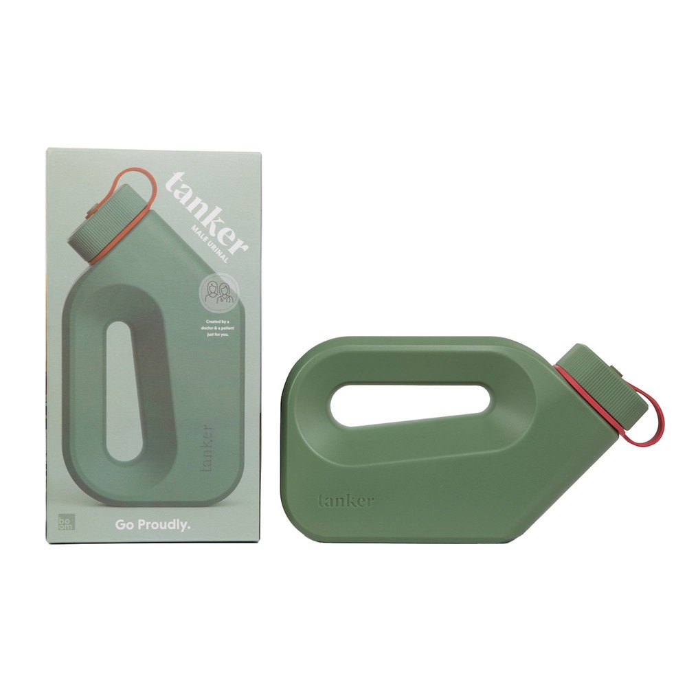 Tanker Male Urinal 44 oz. Khaki Green