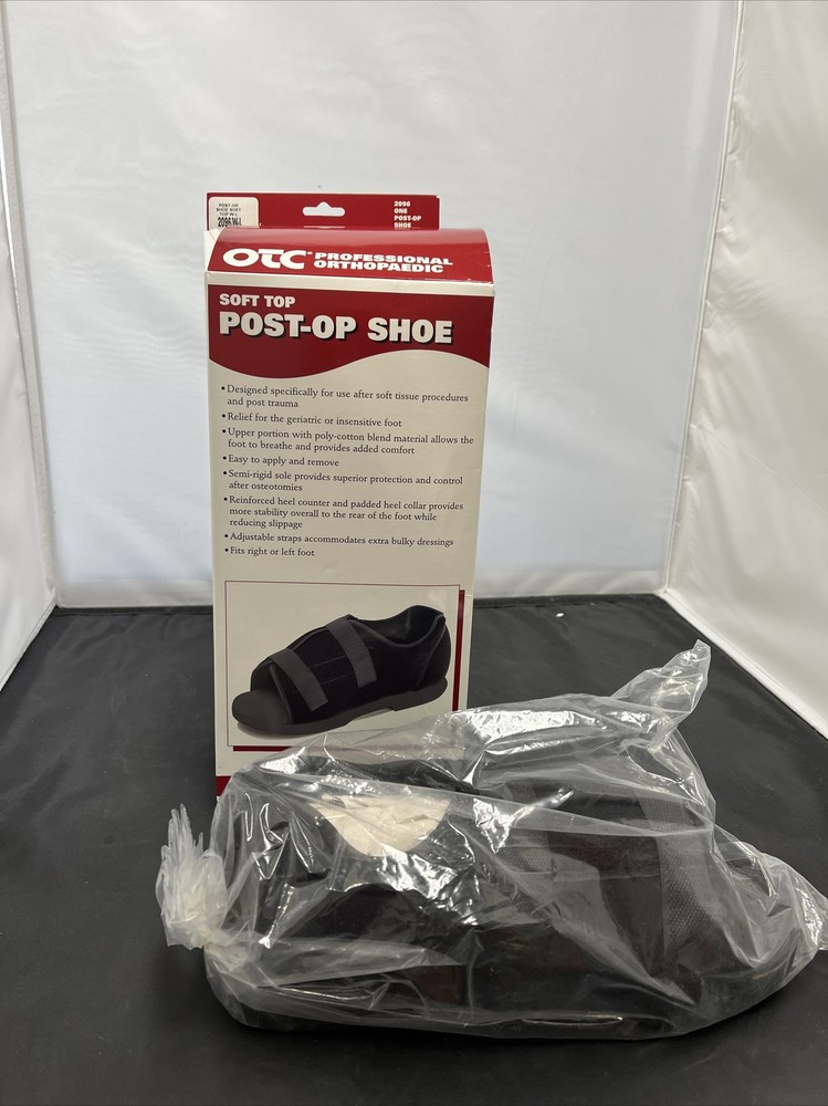 OTC Post-Op Shoe, Soft Top, for Men & Women, Unisex