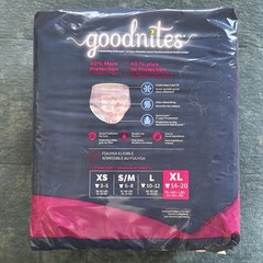 Goodnites Girls‘ Nighttime Bedwetting Underwear, XL 95plus Lb 21 Count