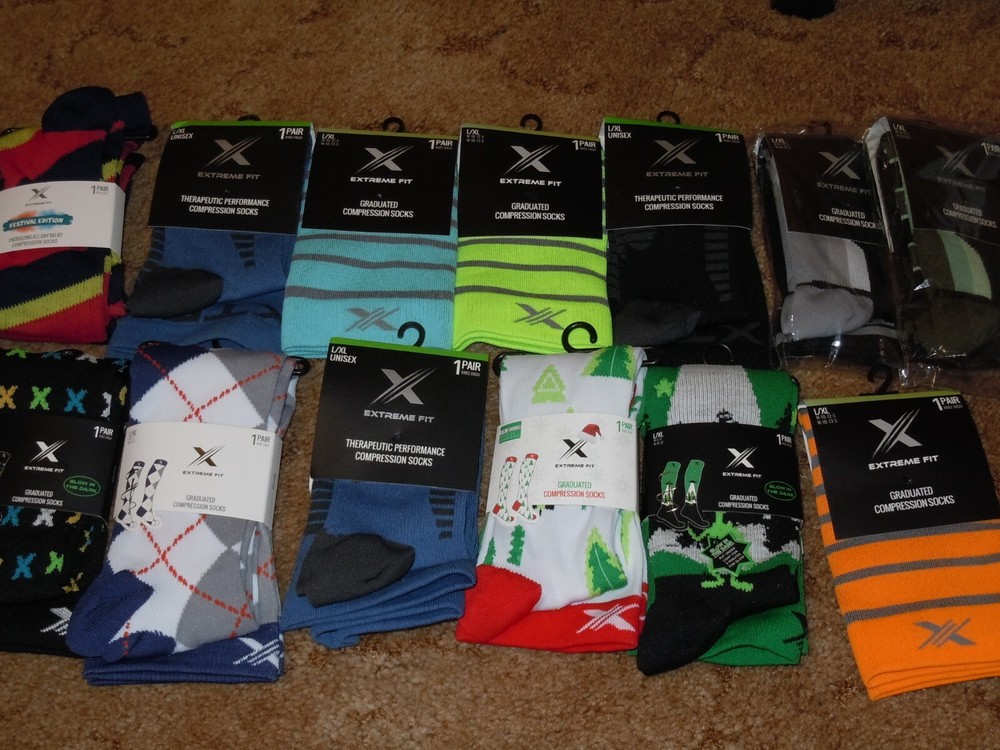 Compression Socks Pain Relief Calf Leg Foot Support Stocking S-M Men & Women