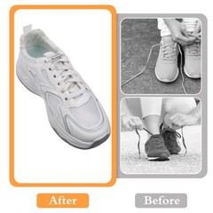 20Pcs Shoelace Locks Buckle, No Tie Shoe Lace Buckle Zinc Alloy Shoe Lace Tur…