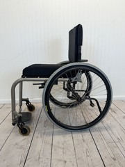 Tilite ZRA TITANIUM Ultralight 15”x18” Adj Depth Rigid Wheelchair Spinergy