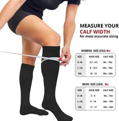 S M L XL XXL Flight Socks Compression Stockings for Running Flight Sports Travel