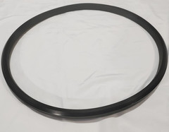Wheelchair Rear Wheel Replacement Tire,24″ X 1″ Universal Flat Free Polyurethane