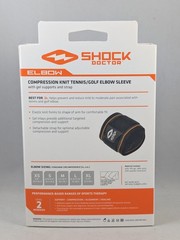 Shock Doctor Compression Tennis / Golf Elbow Support Sleeve Large