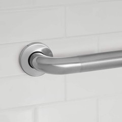 Glacier 20135-02103-24 24 in. Grab Bar Combo in Polished Stainless Steel 3-Pack