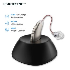 Hearing Aid for Seniors, Invisible Digital Hearing Amplifier to Assist Hearing
