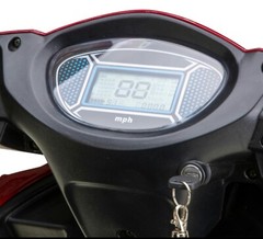 Platinum Mobility Scooter Ships Assembled 500 lb Cap USA Warranty 15 mph Red