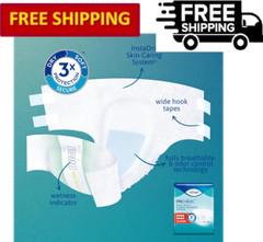 Tena ProSkin Unisex Incontinence Briefs, Super Maximum Absorbency, M/L/XL