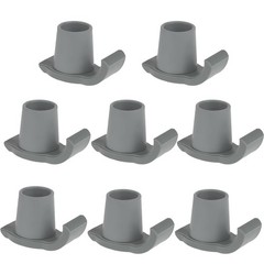 Universal Fit Walker Glide Skis – 8 Pcs Easy to Use Rubber Walker Feet Replaceme