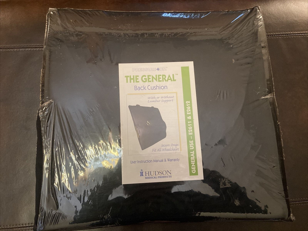 Hudson THE GENERAL Pressure EEZ Wheelchair Back Cushion