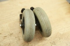 PAIR Caster Forks and Wheels for RASCAL 318 Power Chairs – Cheng Shin 200×50