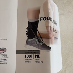 Core Products Foot Flexor Foot Drop Brace Soft Ankle Foot Orthosis Size M L