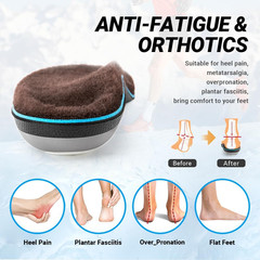 Heavy Duty Support Orthotics – 220+ Lbs Plantar Fasciitis High Arch Support Ins