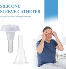30 Pack Disposable Male External Catheters – Soft Silicone Comfort & Leak-Res…