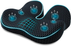 Ergonomic Memory Foam Seat Cushion Hemorrhoid Pillow for Hip Sciatica and Tailbo