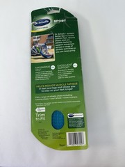 Dr. Scholl’s Sport Massaging Gel Advanced Shoe Insoles Women Sz 6-10 1 Pair New