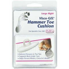 PediFix Visco-Gel Hammer Toe Cushion, Medium Left (2 Pack), N/A