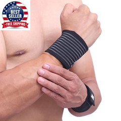 Gym Support Wrist Brace Wrap Carpal Tunnel Cotton Elastic Bandage Hand Sport Wri