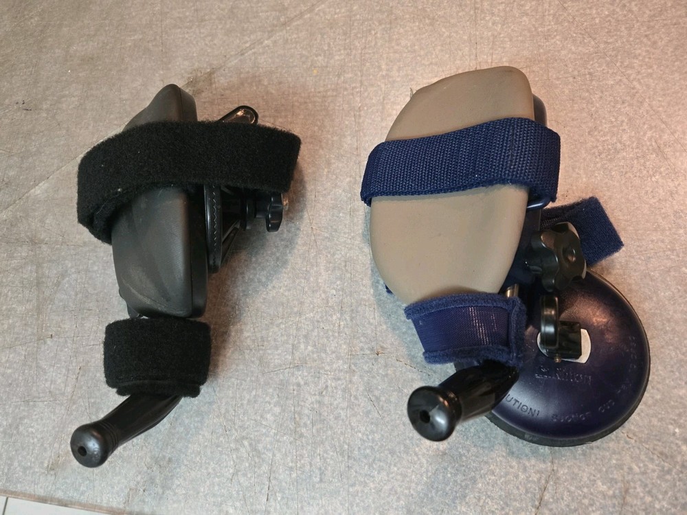2 qty Anchor K812 Armrests Rifton w/Suction Cup & Mount Hardware / Straps