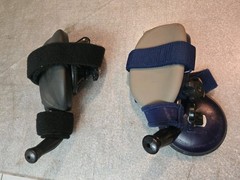 2 qty Anchor K812 Armrests Rifton w/Suction Cup & Mount Hardware / Straps