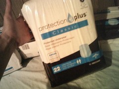 Medline-underwear size small, 22 count times 4 (four packages) 88 pcs total! NEW