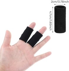 10 Pcs Finger Sleeves Protectors, Sport Finger Splints Elastic Thumb Splint Brac