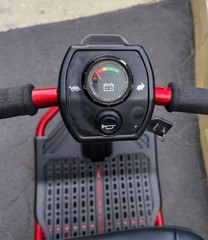 Golden Technologies 4-Wheeled Red Mobility Scooter (2) new batteries & charger