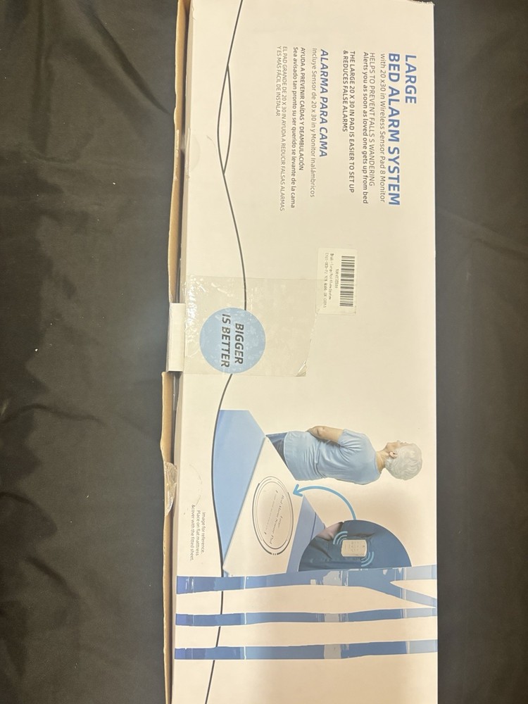 Wireless Large Bed Alarm Sensor Pad – 20×30 Inches – Easy Life Upgrade