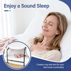 Jfnoraiva Blanket Lifter For Feet Under Mattressheight Width Adjustable Bed