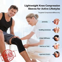 JOMVD Knee Compression Sleeve XX-Large Black