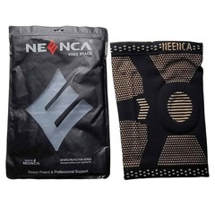 NEENCA Knee Braces for Knee Pain Women & Men 2 Pack Knee Sleeves M,XL