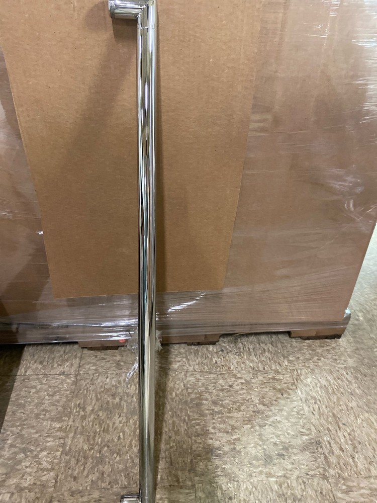 Ginger 5085SQ/PC 36″ Square Corner Grab Bar Tube – Polished Chrome