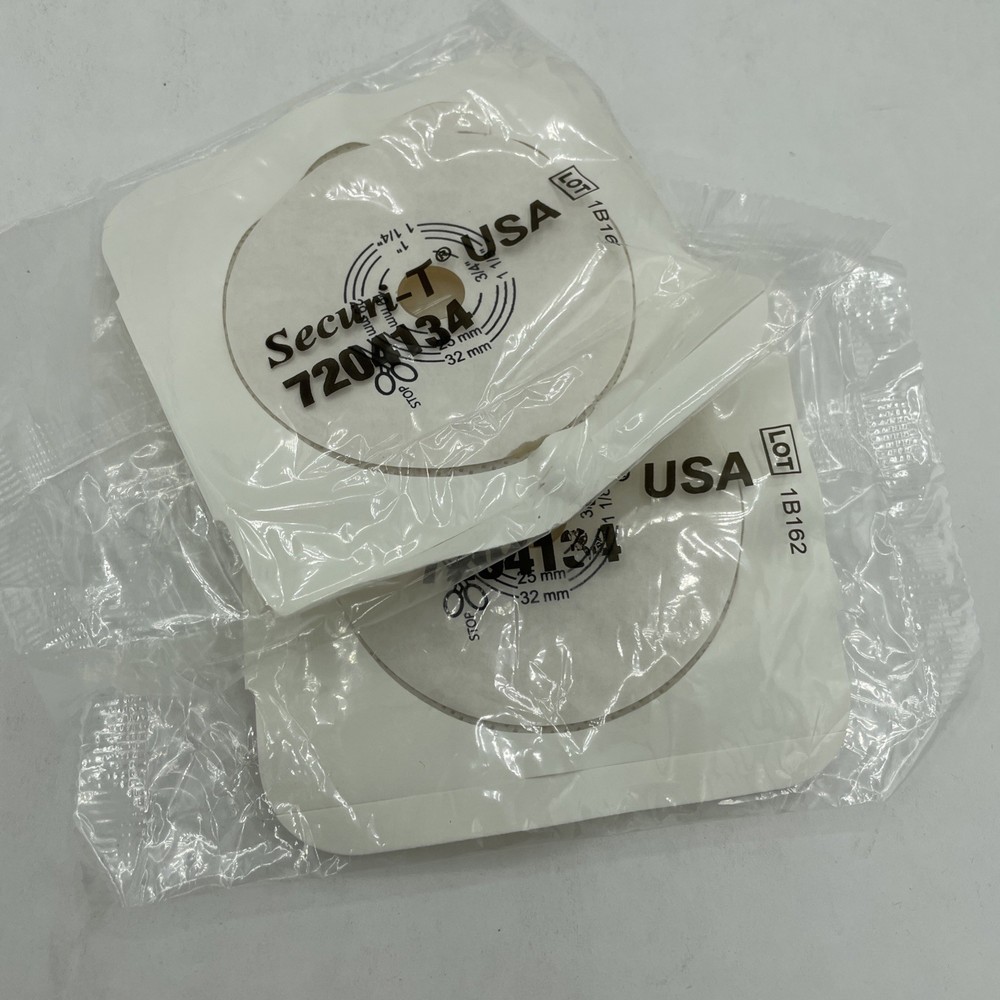 2 Securi-T USA 7204134 Ostomy 2 Pc Barriers 3/4″-1-1/4″ Guaranteed to Function