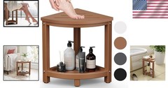 Versatile Shower Bench – Ideal for Shaving, Storage, and Indoor/Outdoor Use